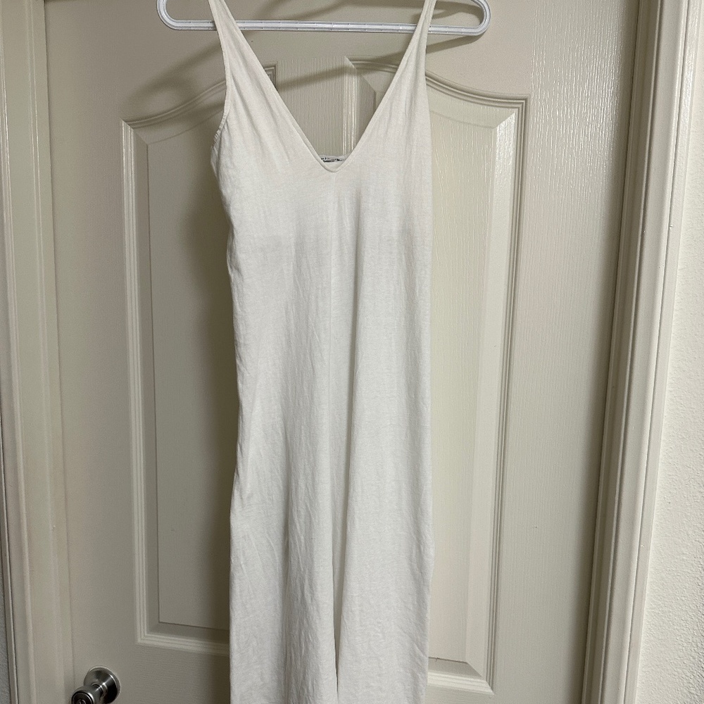James Peres white maxi dress size 1 (small)
